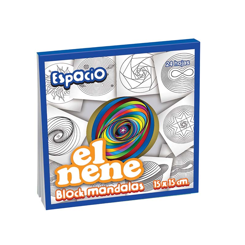  BLOCK 15X15 EL NENE MANDALAS ESPACIO