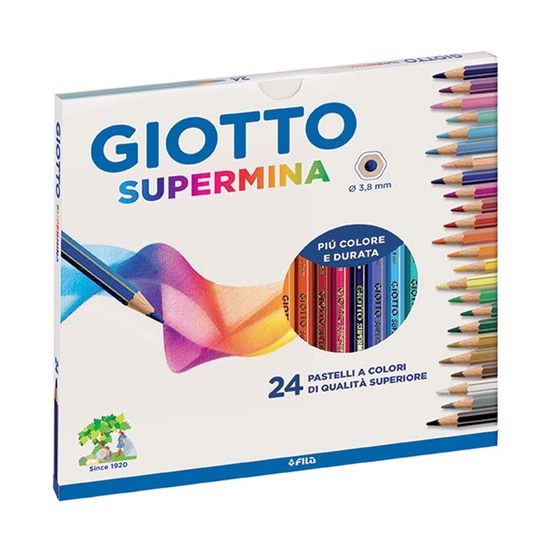  LAPIZ COLOR GIOTTO SUPERMINA X24
