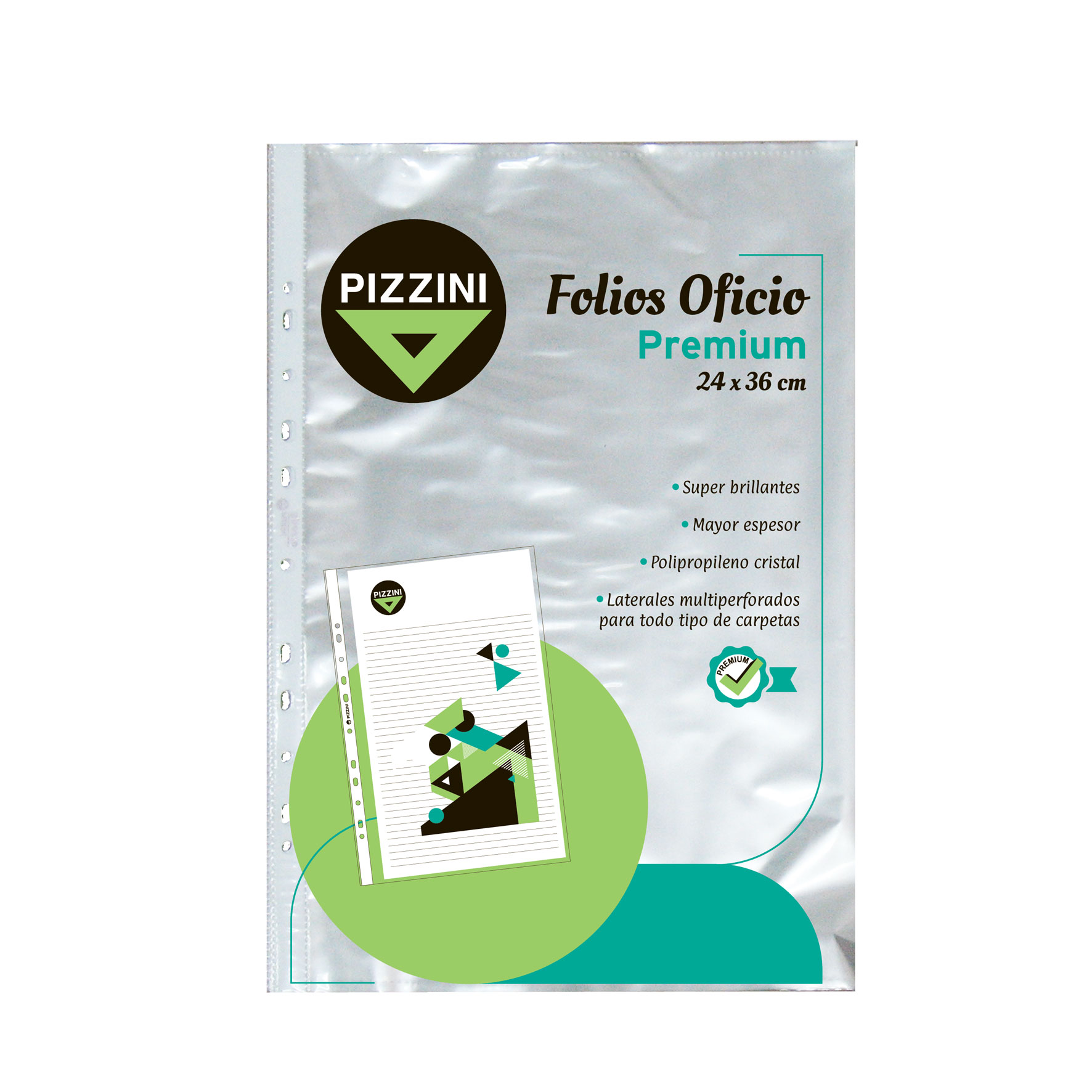  FOLIO OFICIO 70 MICRONES PIZZINI X50