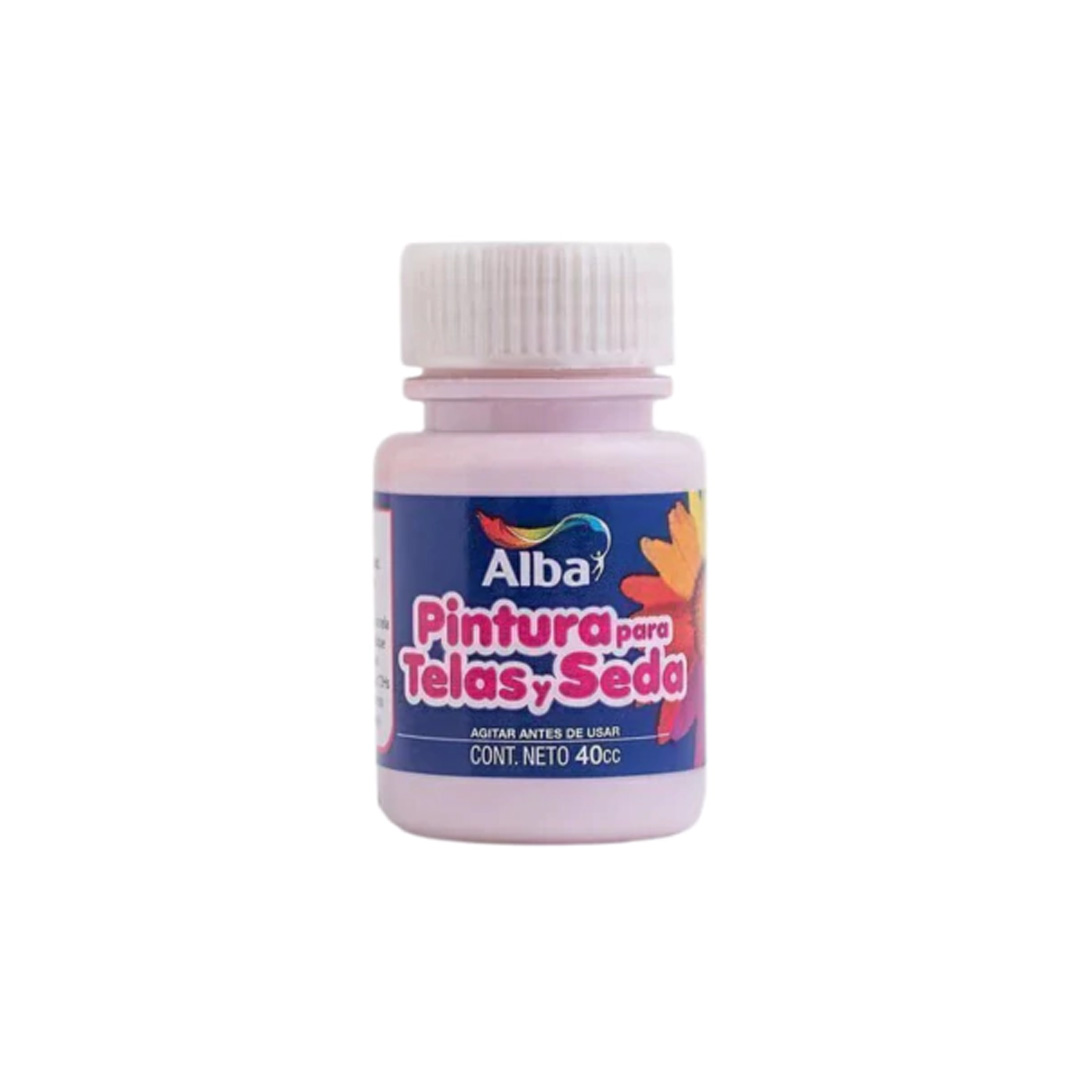  PINTURA TELA ALBA 40ML ROSA BEBE