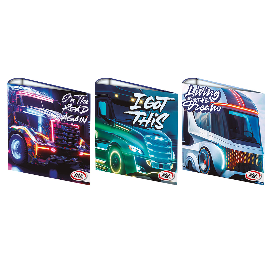  CARPETA ESCOLAR KIT 3X40 TRUCK