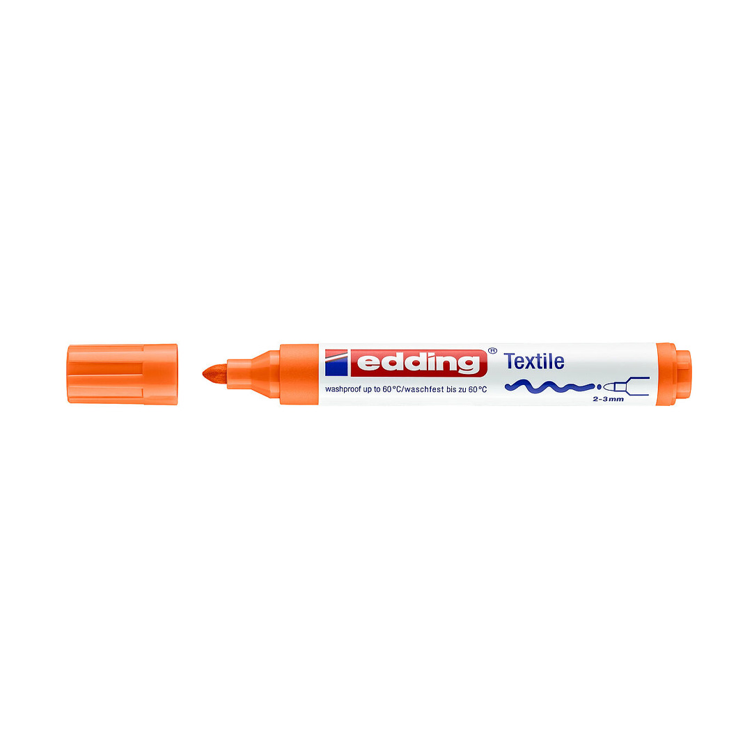  MARCADOR PARA TELA EDDING PUNTA GRUESA;
E-4500 X1 NARANJA