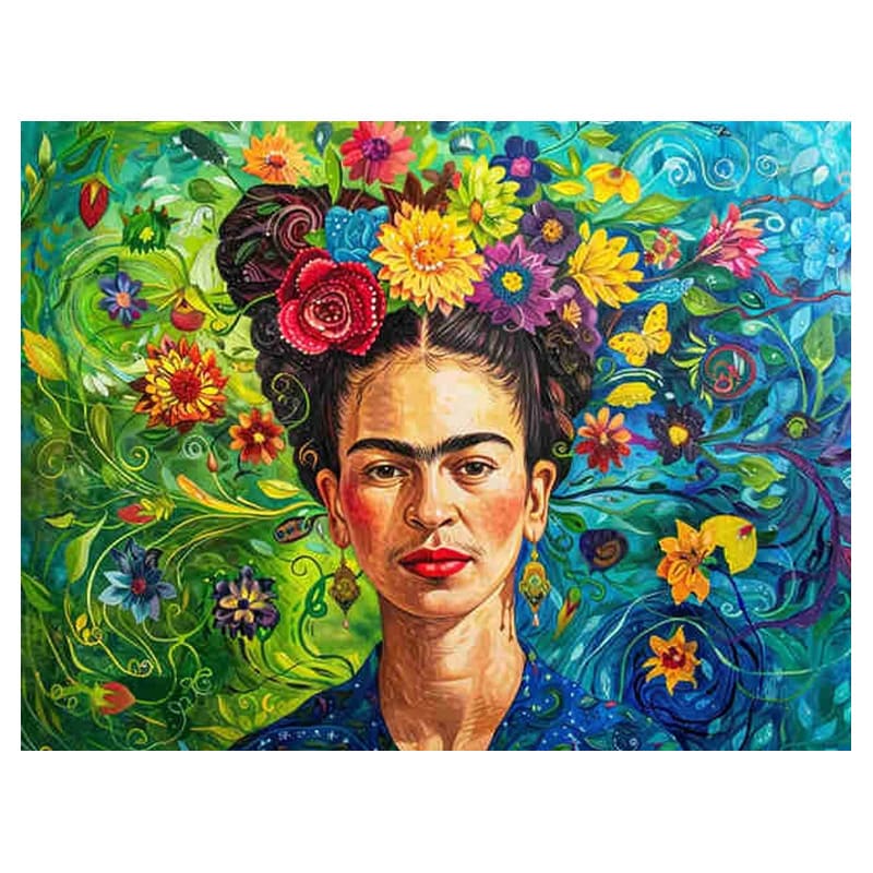  DIAMOND PAINTING 20X30 CUADROS FAMOSOS;
FRIDA KAHLO GC89209