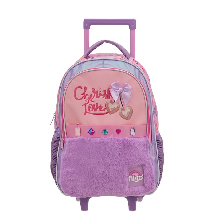  MOCHILA FILGO STARPAK 18'' CARRO CHERRY;
HEART 2026