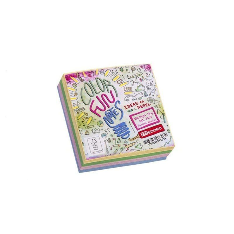  TACO MEDORO COLORES SURTIDOS 55 GR X400
