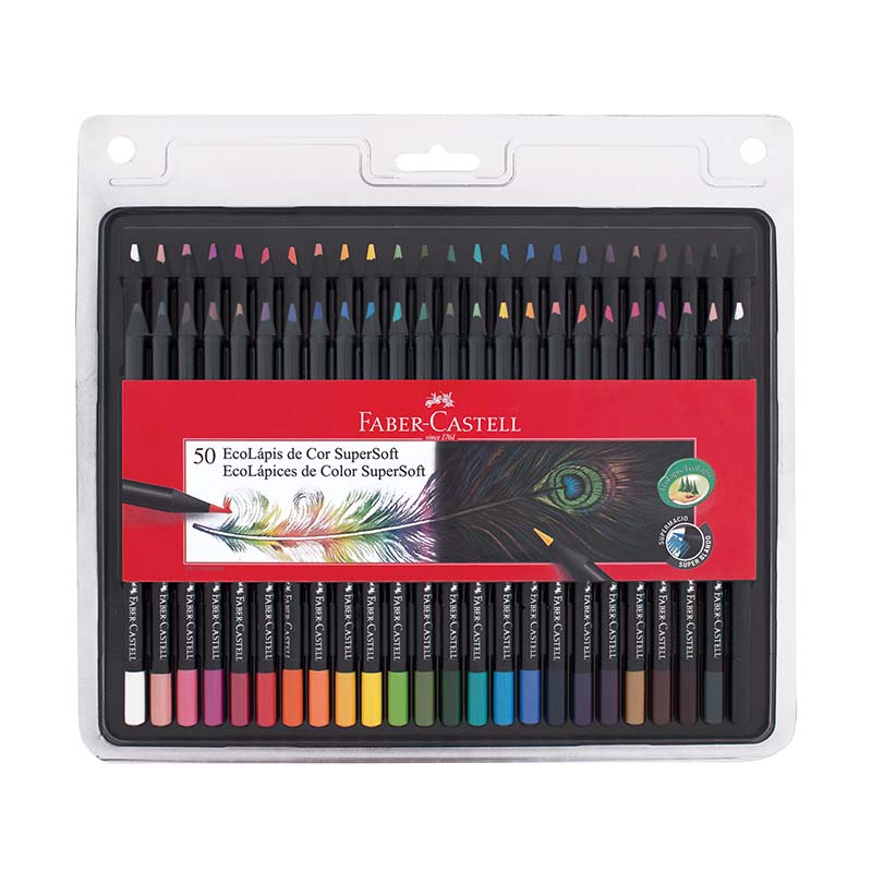 LAPIZ COLOR FABER SUPER SOFT X50