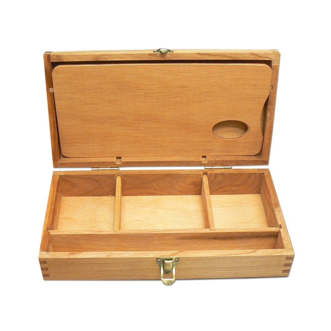  CAJA PORTAPINCELES FIME LARGA INCLUYEPALETA 37X16X6