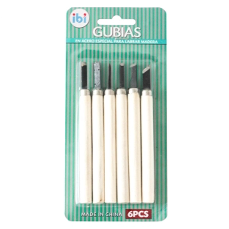  SET IBI GUBIAS 6 PIEZAS