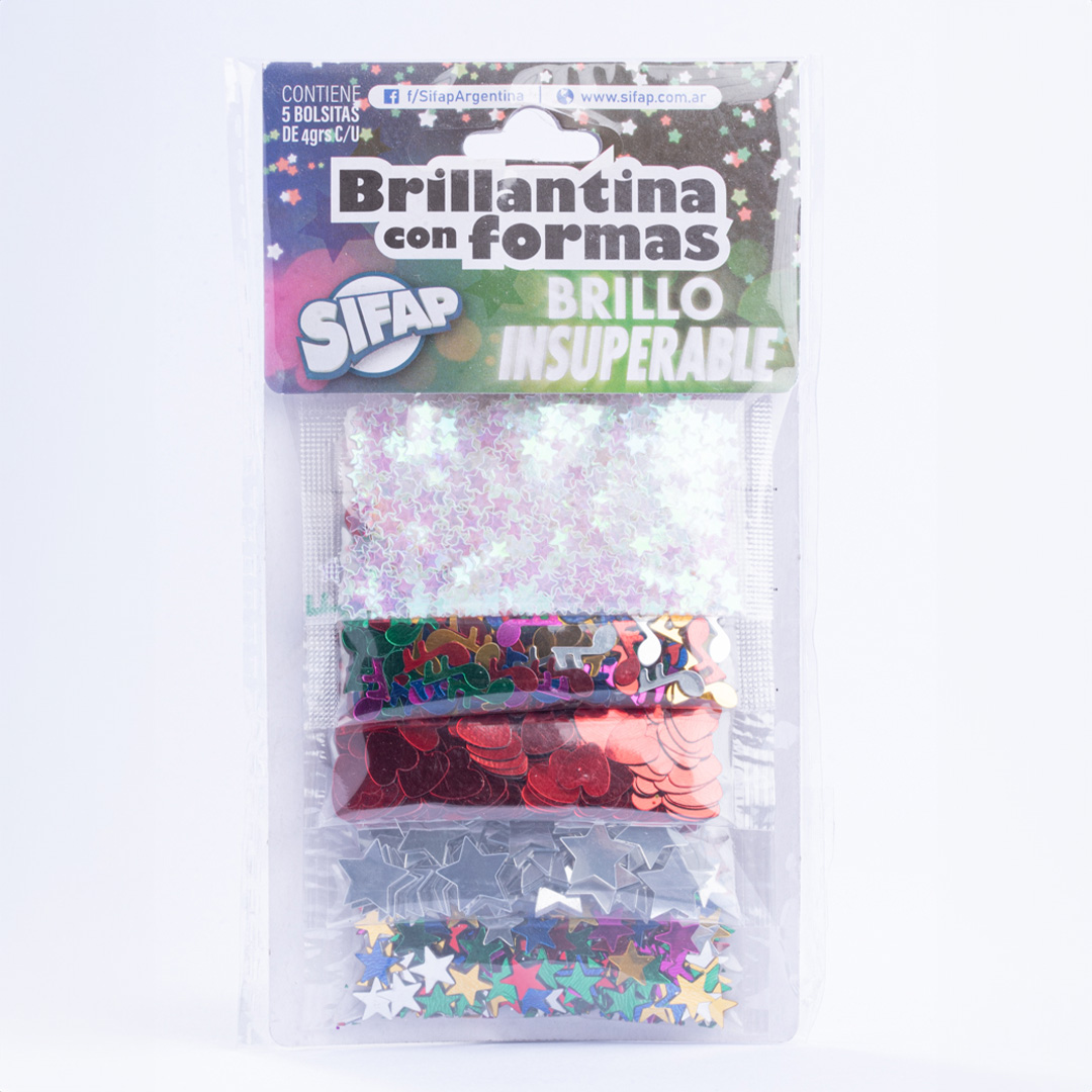  BRILLANTINA FORMAS SIFAP INSUPERABLE  SURTIDO X5