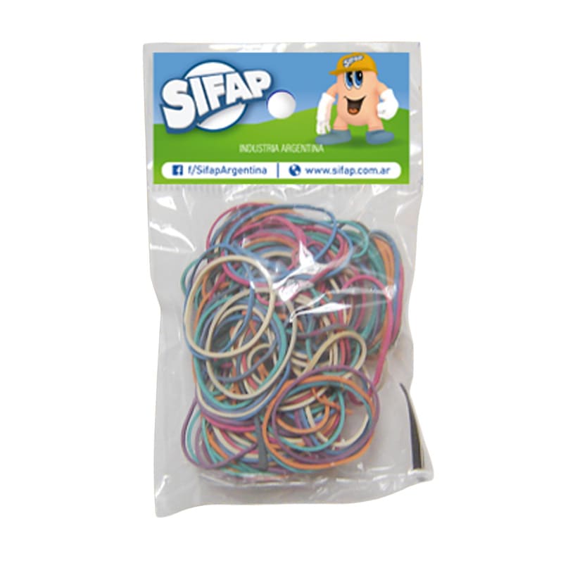  BANDA ELASTICA SIFAP COLOR 50 GRAMOS
