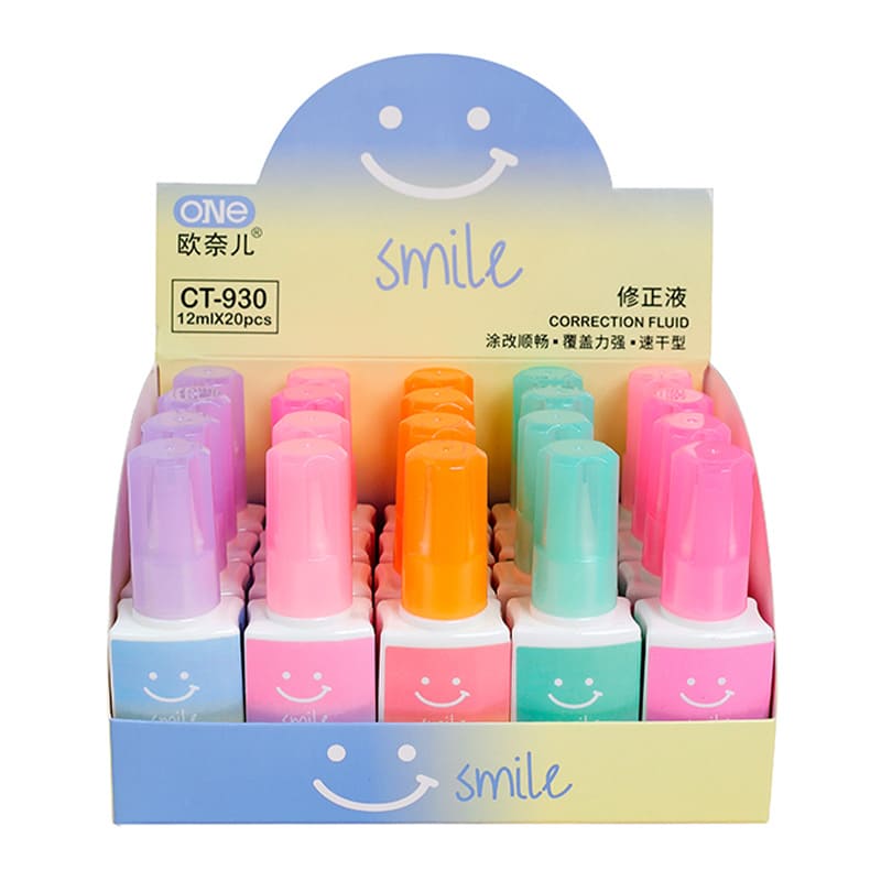  CORRECTOR MULTIPAPER LAPIZ 12ML SMILEDISPLAY X12