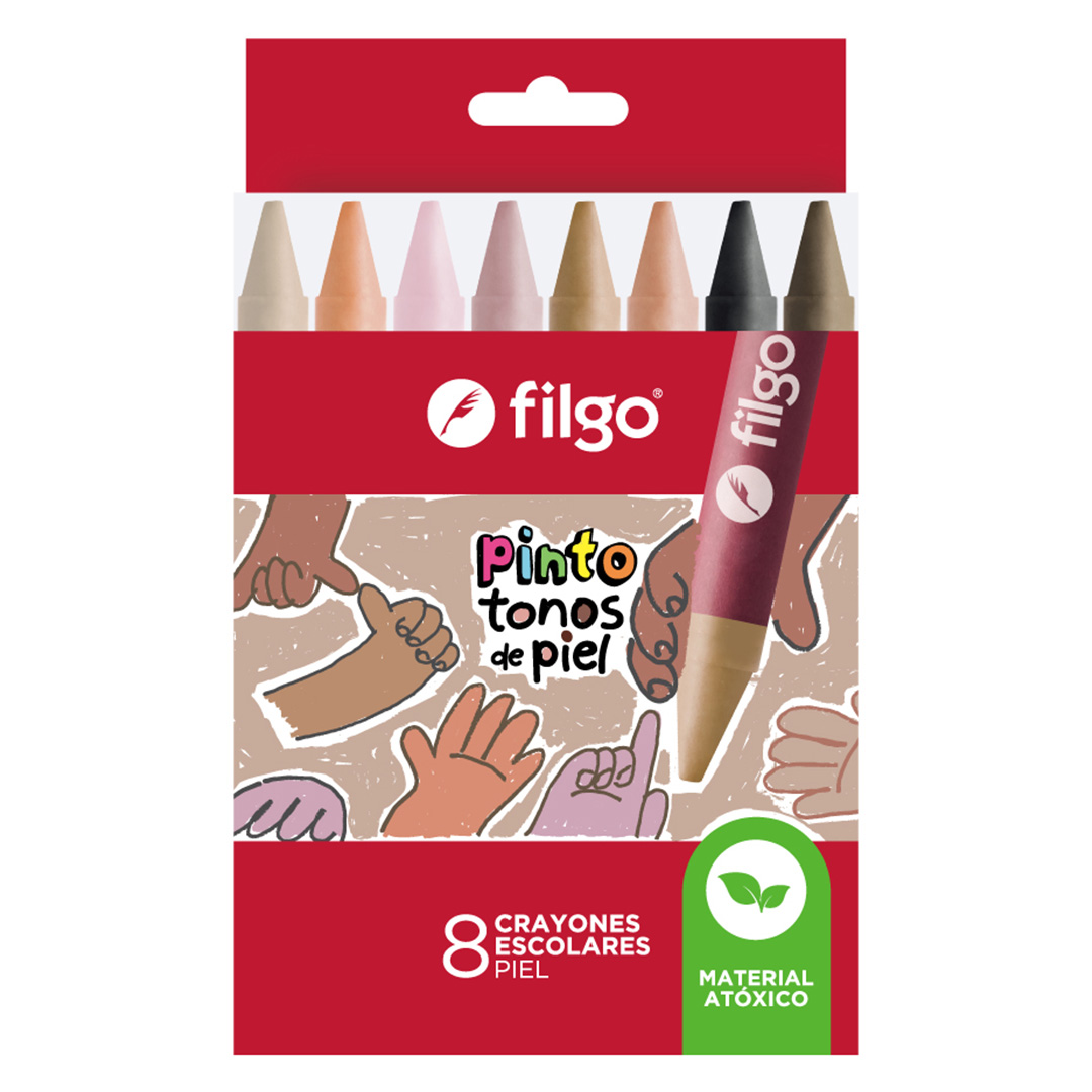  CRAYON FILGO PINTO PIEL X8