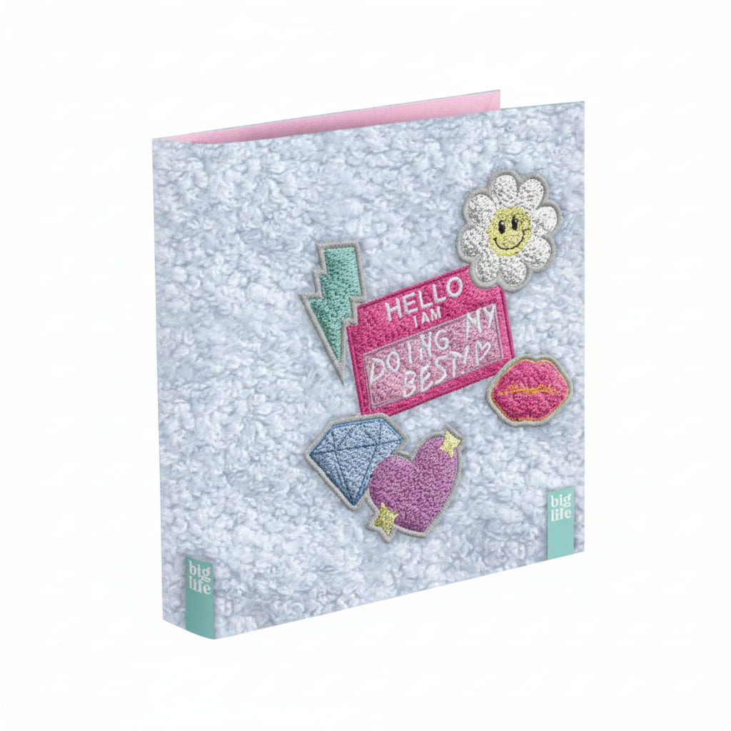 CARPETA ESCOLAR PPR 3X40 COTTON PATCH 2