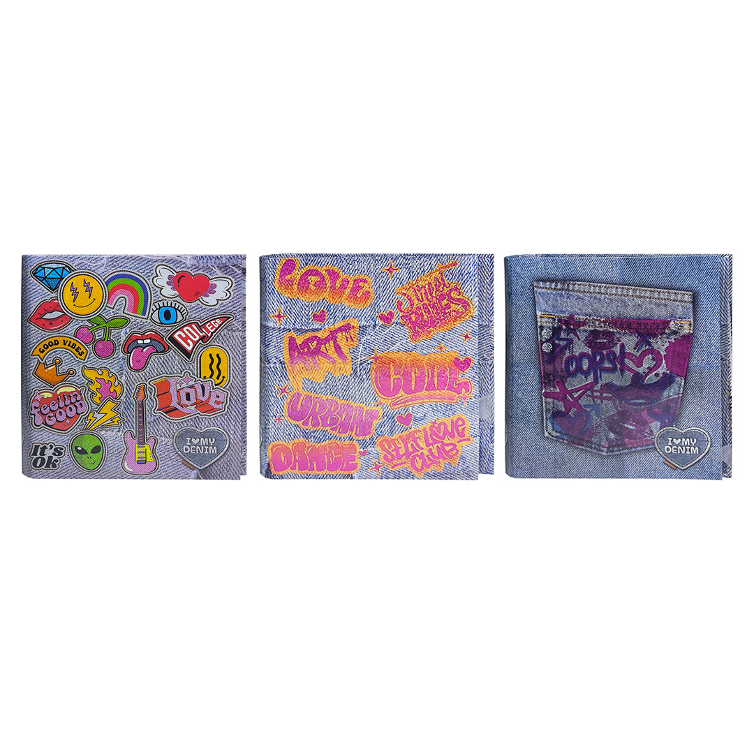  CARPETA ESCOLAR REXON 3X40 I LOVE MYDENIM