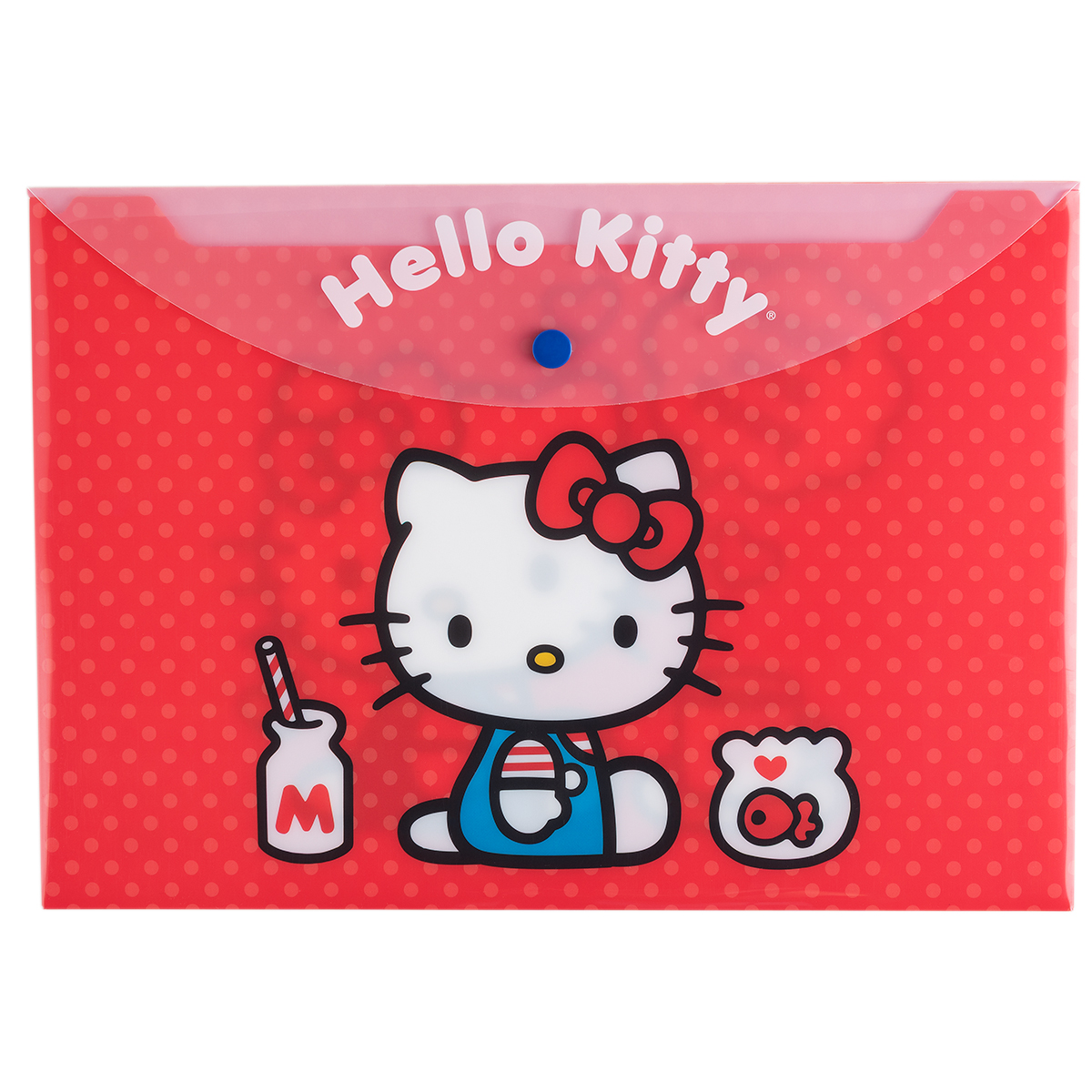  SOBRE MOOVING CON BOTON A4 PP HELLO;
KITTY