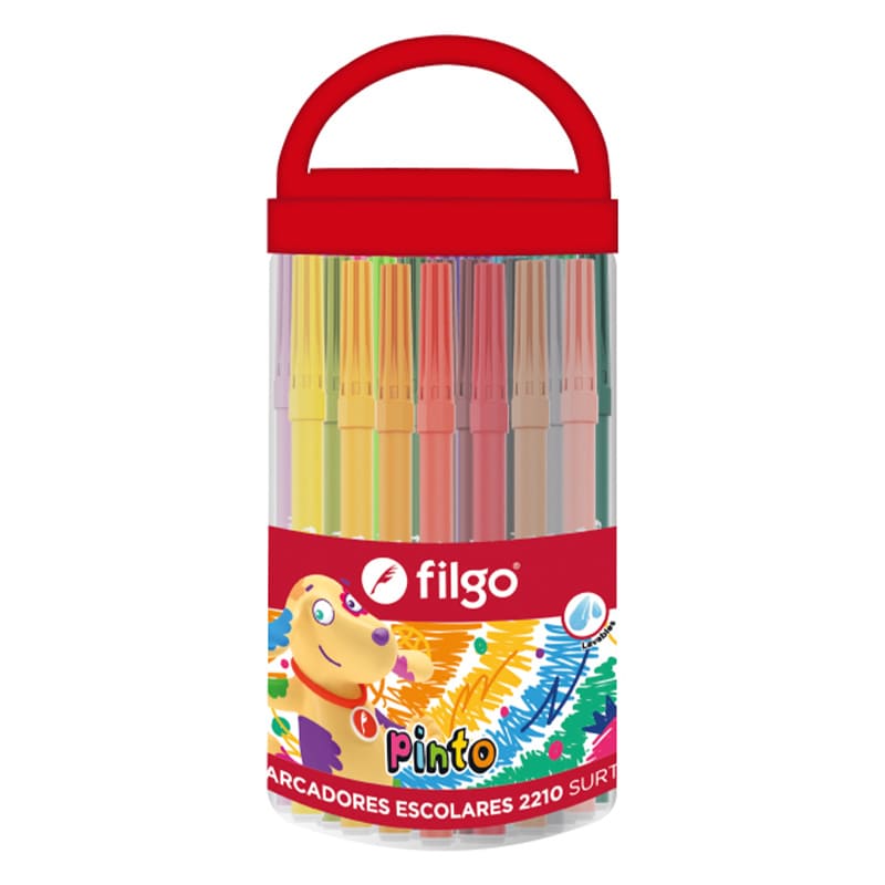  MARCADOR ESCOLAR FILGO PINTO 2210 X50