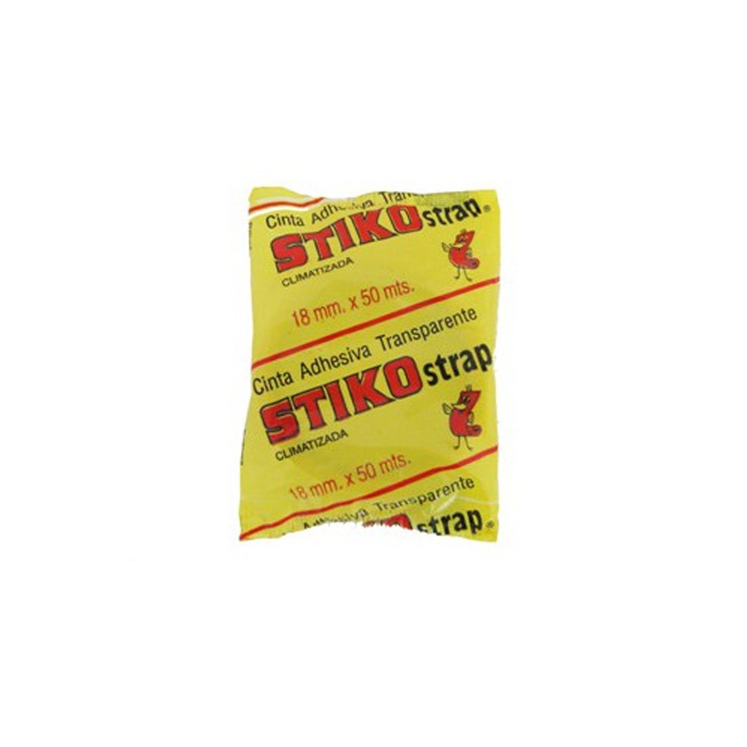  CINTA ADHESIVA STIKO 18X50 CAJA X8