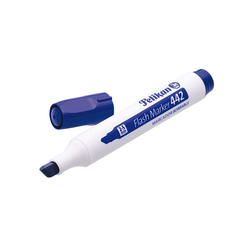  MARCADOR PIZARRA PELIKAN FLASH 442 AZUL X10