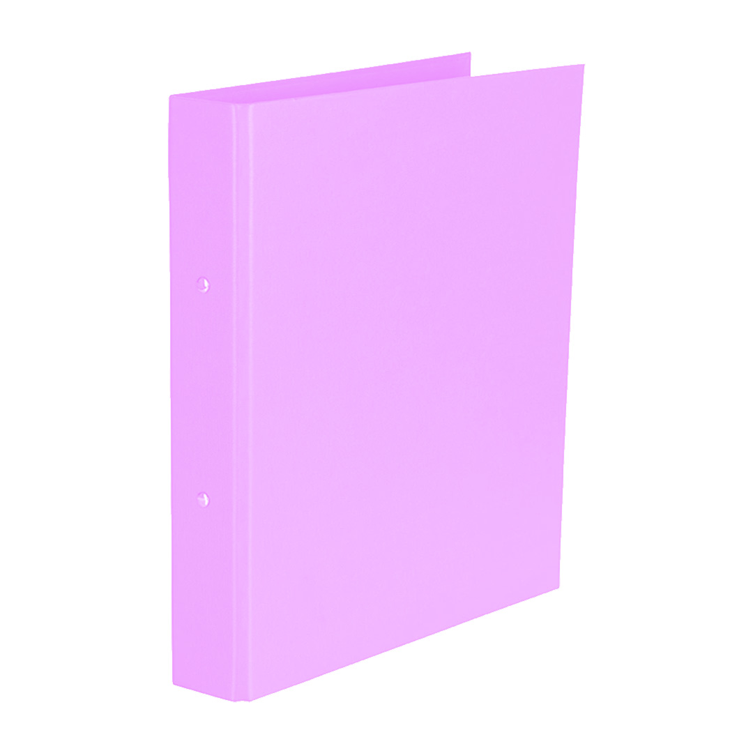  CARPETA A4 2X40 EZCO FORRADA PVC PASTEL LILA