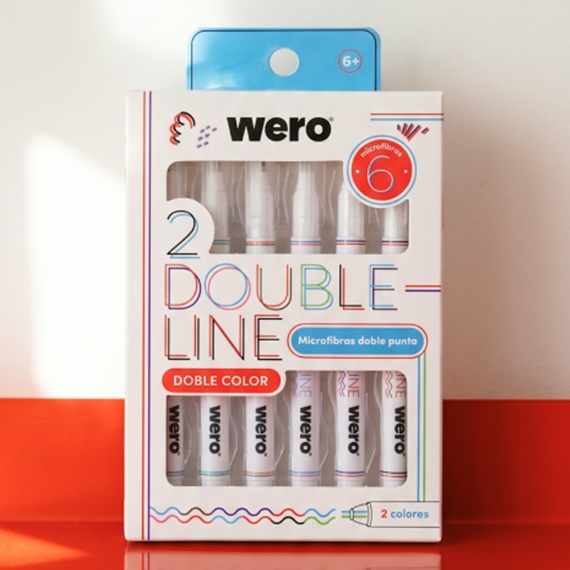  MICROFIBRA WERO DOBLE LINEA ESTUCHE X6;
SURTIDO