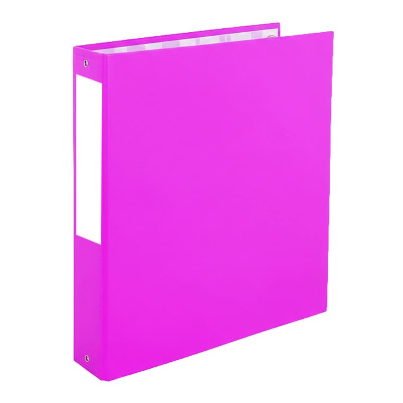  CARPETA ESCOLAR THE PEL 3X40 PVC  FUCSIA CON ETIQUETA LOMO