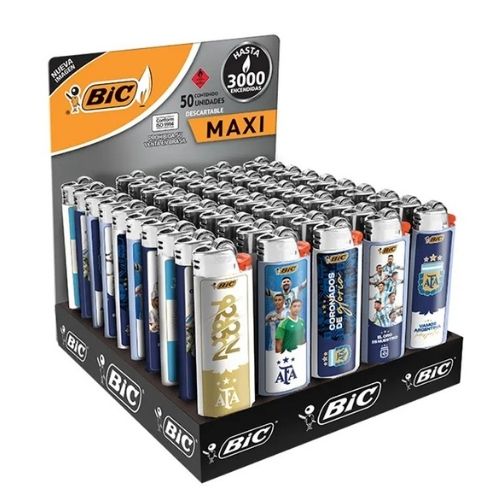  ENCENDEDOR BIC MAXI AFA COLLECTION J6(SOLO BULTO CERRADO X 300)