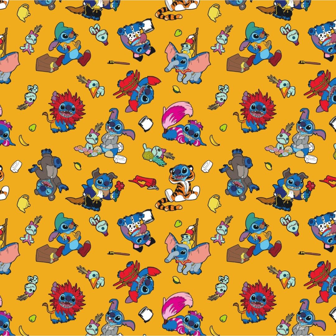  PAPEL AFICHE MURESCO FANTASIA 70X100  X10H STITCH PERSONAJES