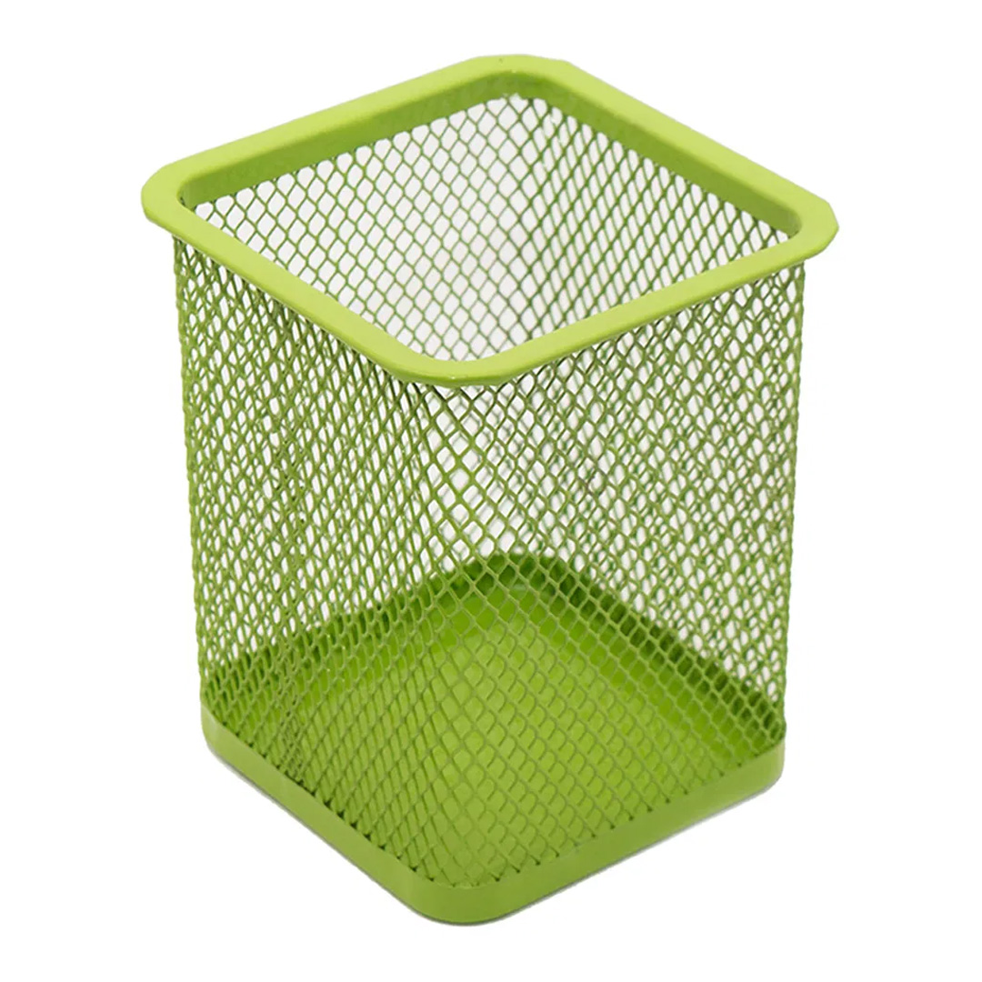 PORTA LAPIZ VALUES CUADRADO 7X9 5 MESHVERDE LIMON