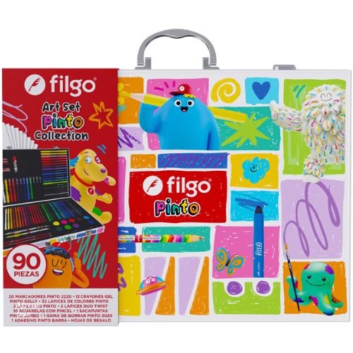  SET FILGO ARTE PINTO COLLECTION MALETIN X 90 SURTIDO