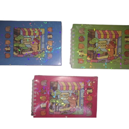  LIBRO PLOW BOBBIE GOODS COLORES SURTIDOS  ROSA VERDE CELESTE