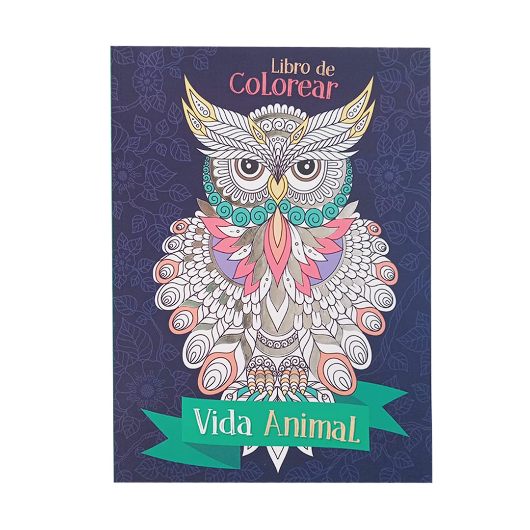 LIBRO PLOW PARA COLOREAR VIDA ANIMAL