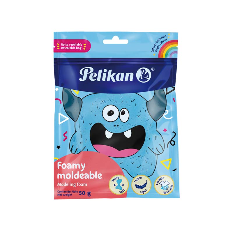  MASA MODELAR PELIKAN FOAMY 50GR CELESTE