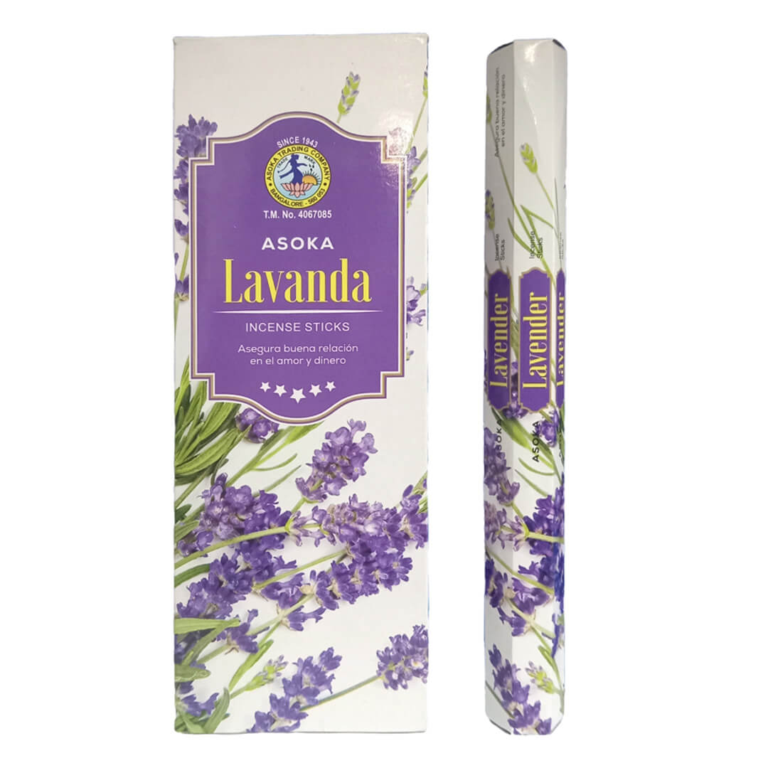  SAHUMERIO ASOKA HEXAGONAL X6 LAVANDA