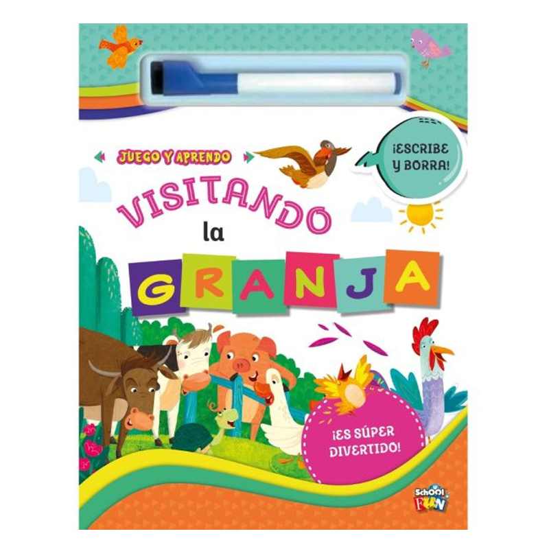  LIBRO PLOW JUEGO Y APRENDO VISITANDO LA GRANJA