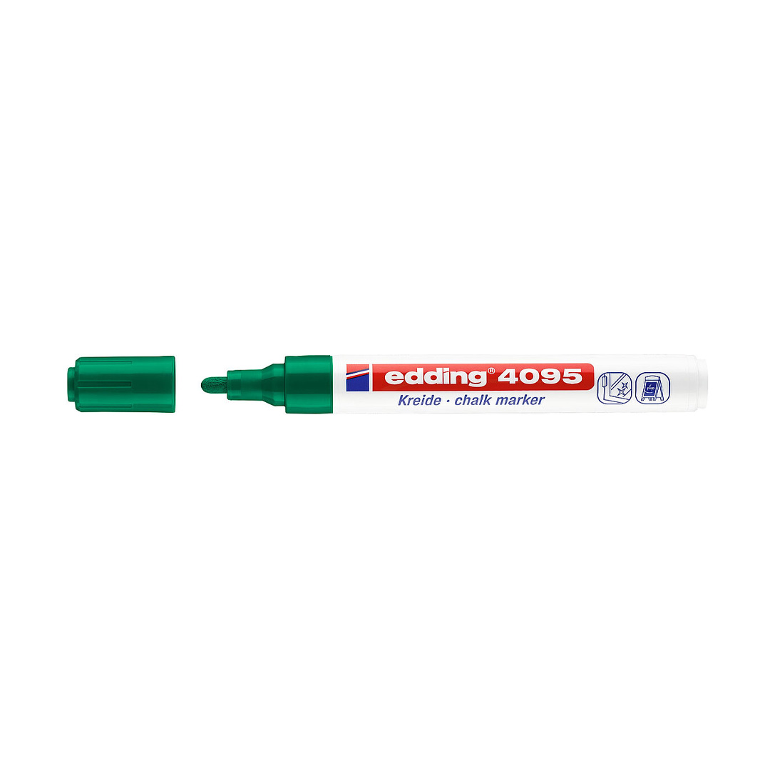  MARCADOR TIZA VIDRIO EDDING MEDIO E-4095  VERDE