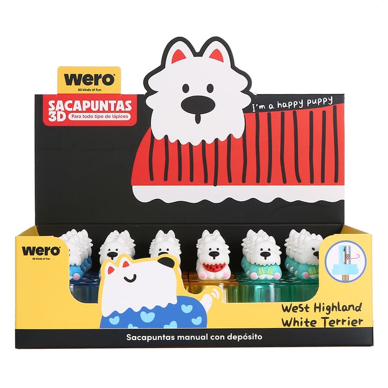  SACAPUNTA WERO DISPLAY X24 TERRIER