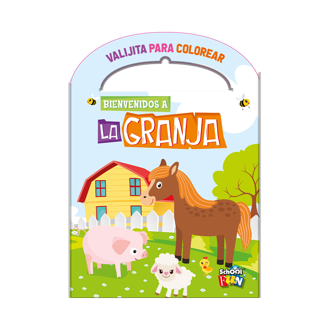  LIBRO PLOW VALIJITA COLOREAR BIENVENIDOS