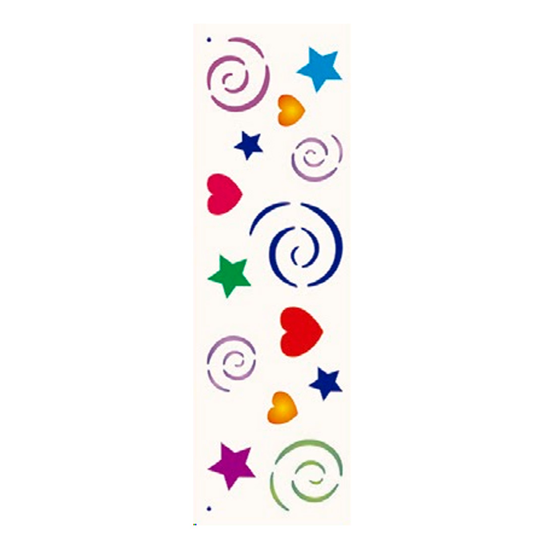  STENCIL PLANTEC 80X30 GUARDA ESTRELLACORAZON