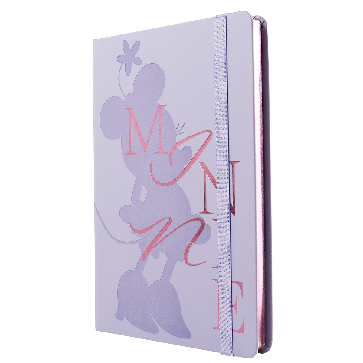  CUADERNO MOOVING A5 TAPA DURA PU MINNIE MOUSE 96H RAYADO