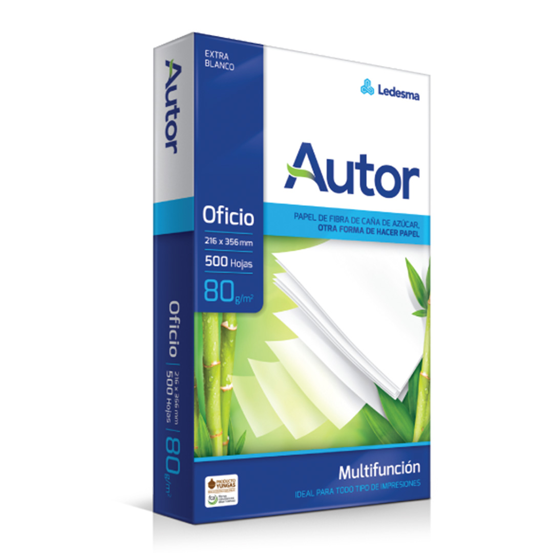  RESMA OFICIO AUTOR 80 GR 500 HOJAS