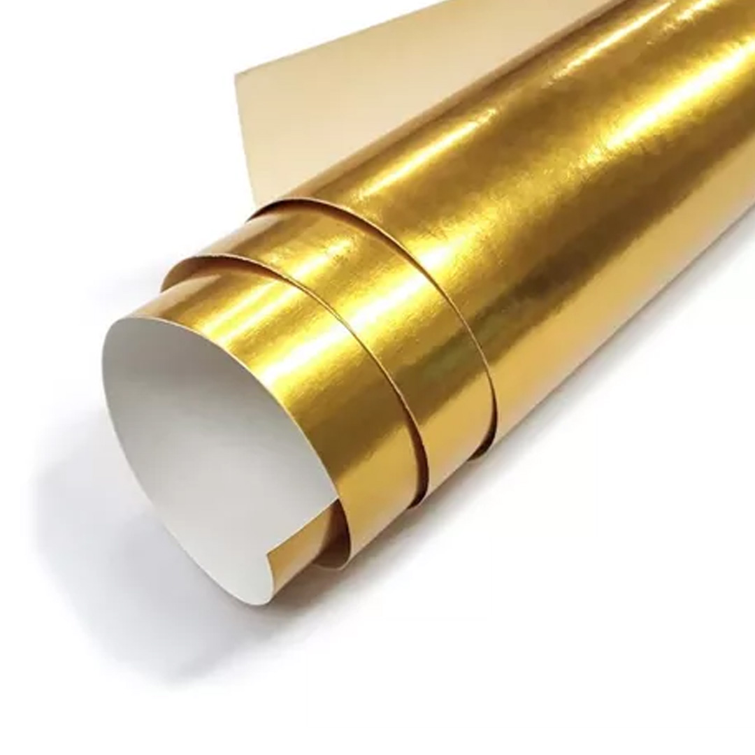  CARTULINA LUMA METALIZADA 61X45 ORO X10 HOJAS