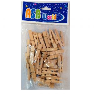  BROCHE ASB MADERA NATURAL 3.5CM X50
