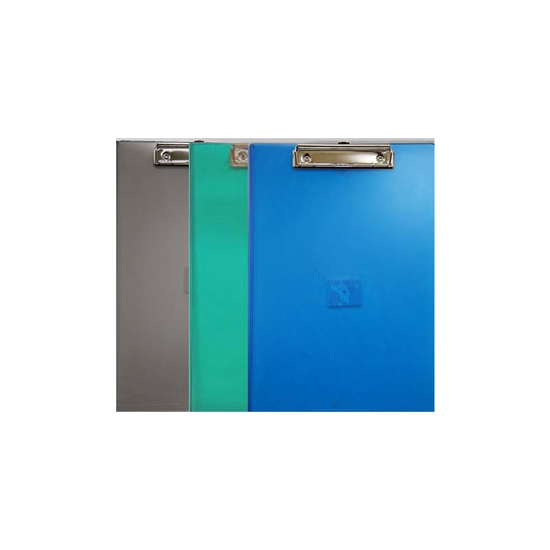  PORTA BLOCK A4 LIGGO PLASTICO CON CLIP;
COLORES CLASICOS SURTIDO