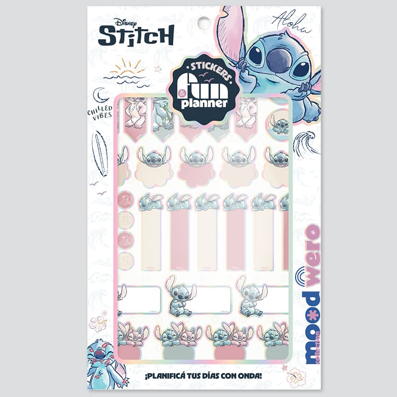  STICKERS PLANNER WERO STITCH