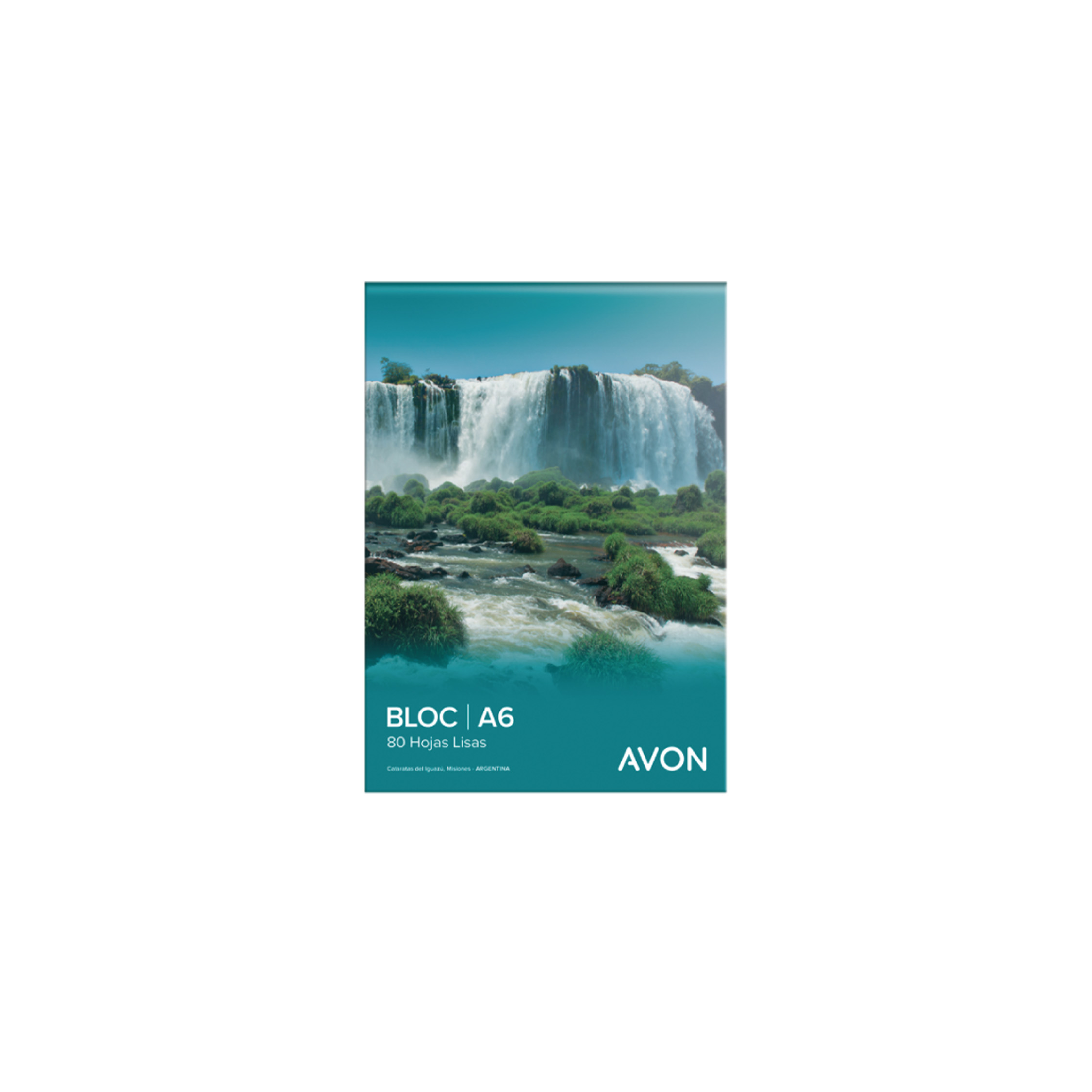  BLOCK A6 AVON EMBLOCADO 80 HOJAS LISO