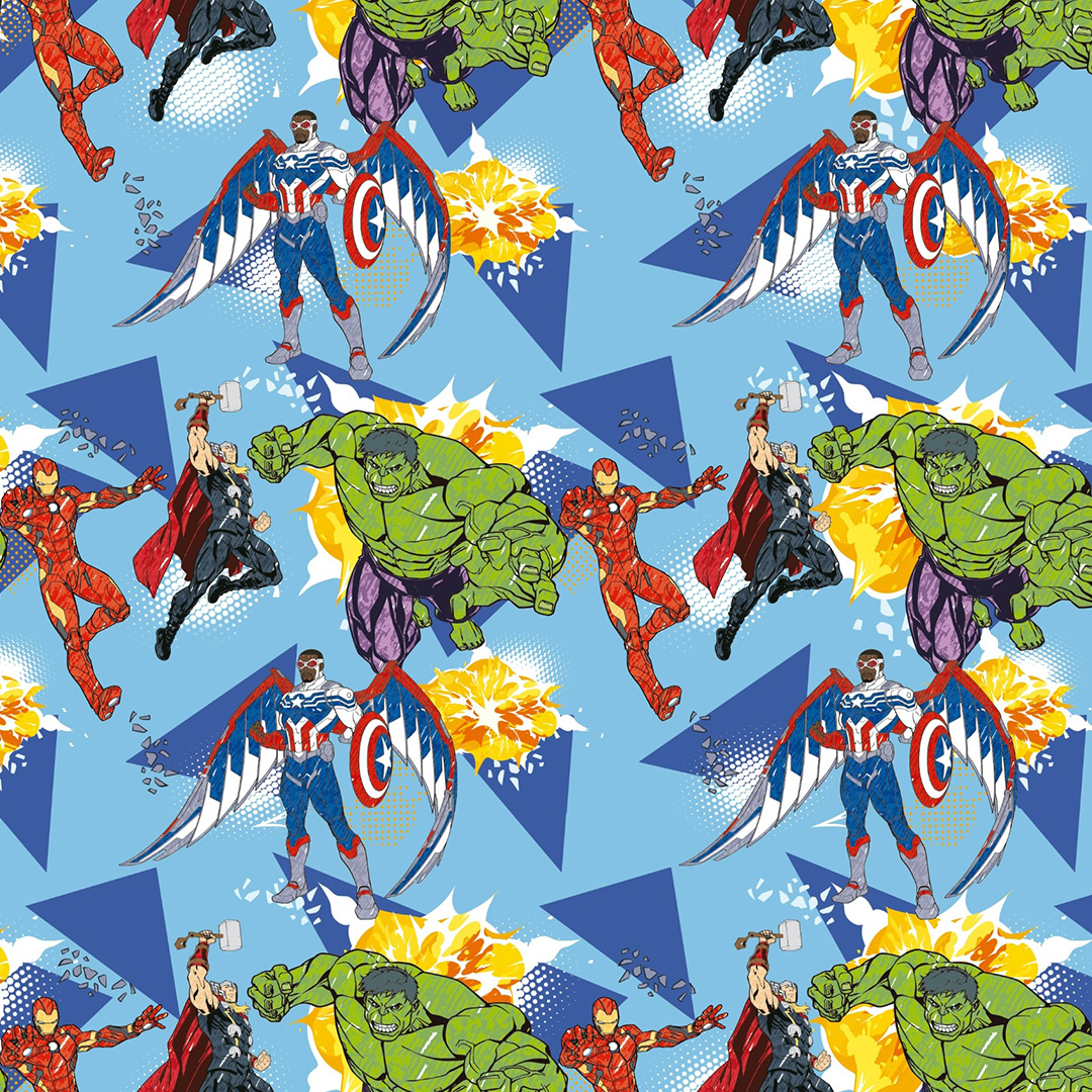  PAPEL AFICHE MURESCO FANTASIA 70X100  X10H AVENGERS NEW