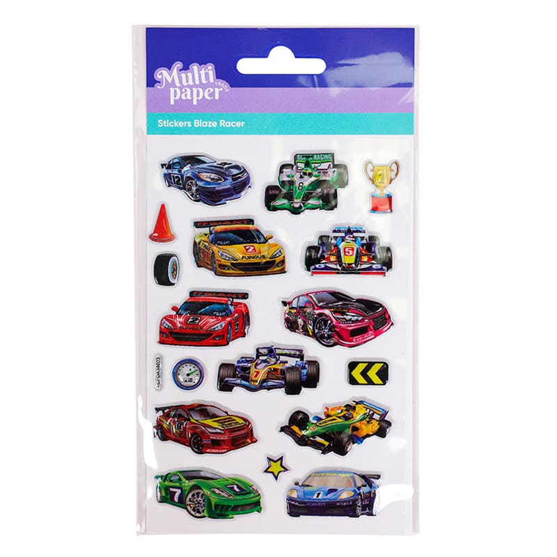  STICKERS MULTIPAPER BLAZE RACER X6