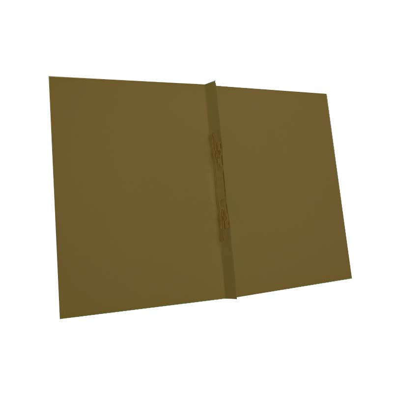  CARPETA BROCHE ESPIRAL CONGRESO OFICIO170GR MARRON X50