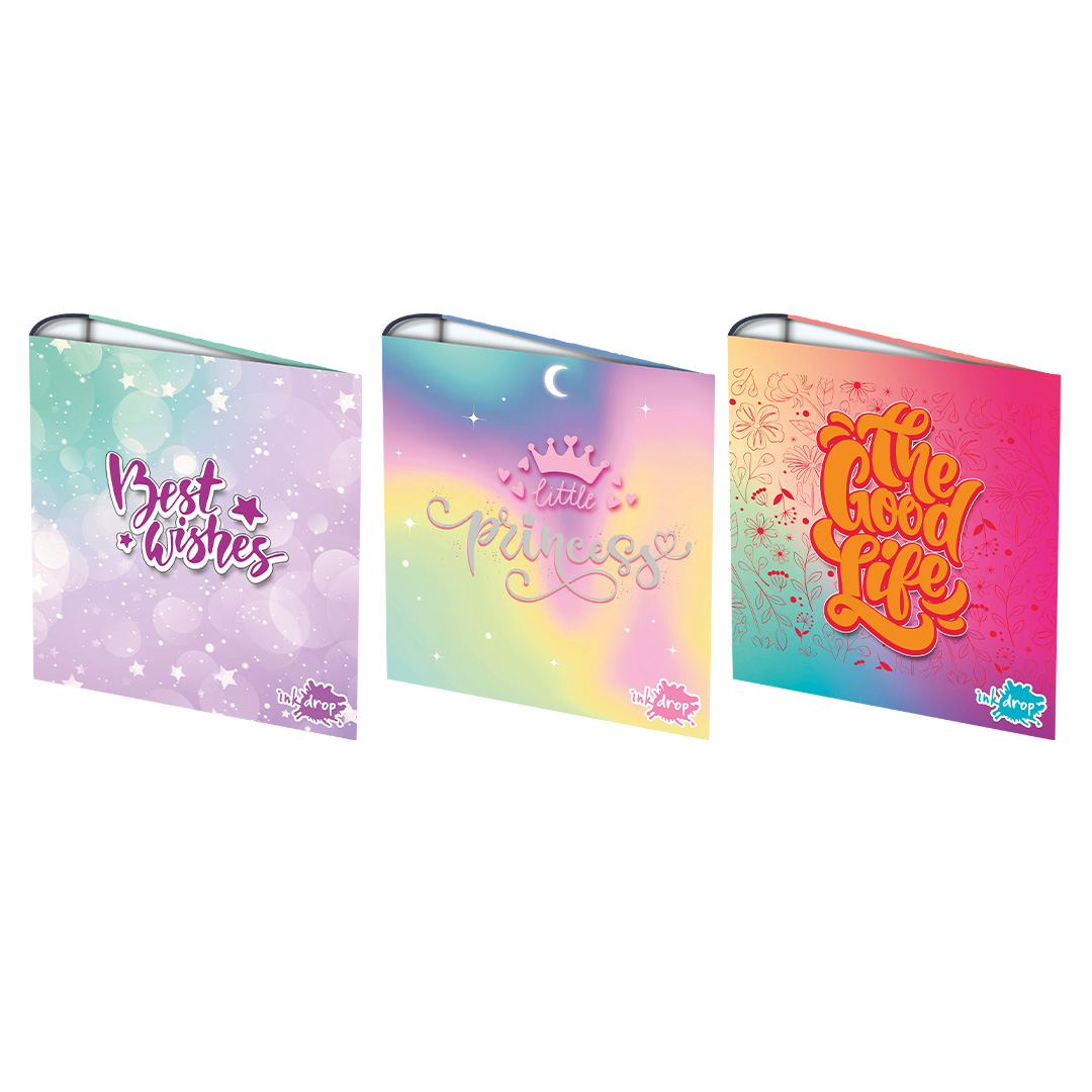  CARPETA ESCOLAR INKDROP 3X40 STAR