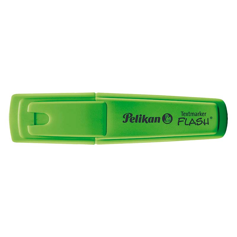  RESALTADOR CHATO PELIKAN X10 FLUO VERDE